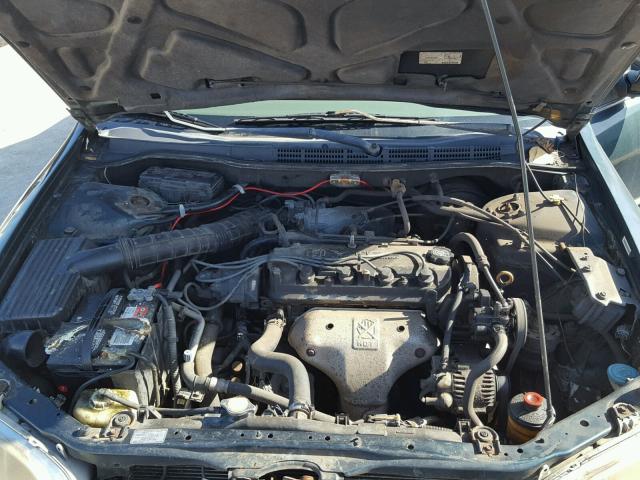 JHMCG5647XC020575 - 1999 HONDA ACCORD LX GREEN photo 7