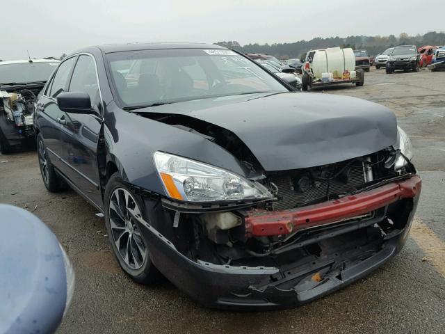 1HGCM66507A014753 - 2007 HONDA ACCORD EX GRAY photo 1