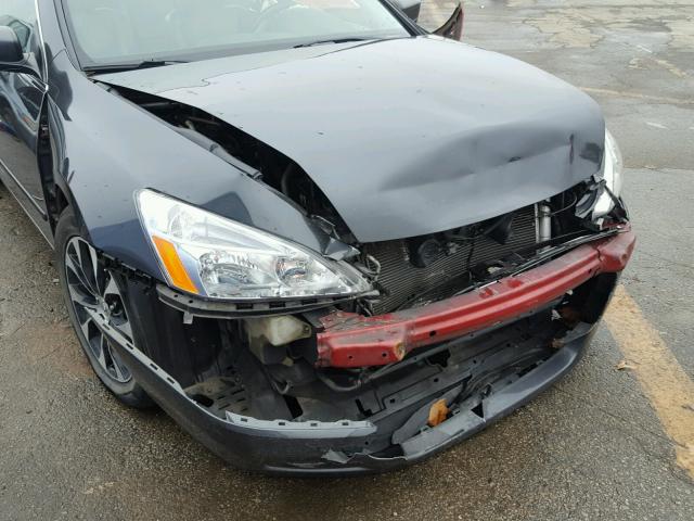 1HGCM66507A014753 - 2007 HONDA ACCORD EX GRAY photo 9