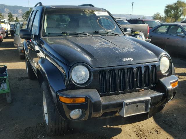 1J8GL58K32W283852 - 2002 JEEP LIBERTY LI BLACK photo 1