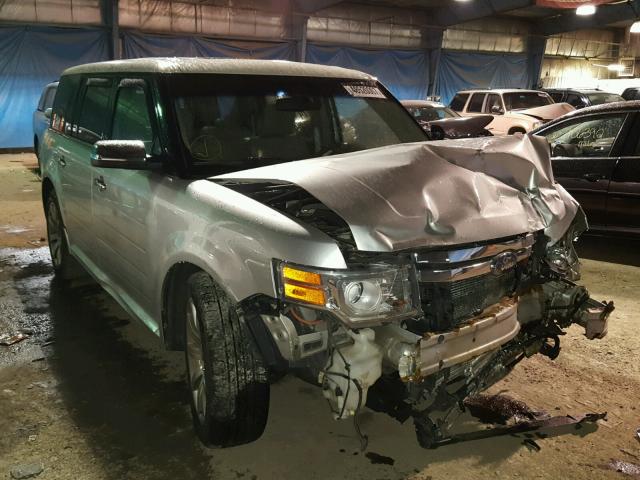 2FMHK6DC9ABA09697 - 2010 FORD FLEX LIMIT SILVER photo 1