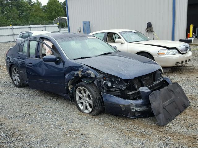 1N4BA41E77C862850 - 2007 NISSAN MAXIMA SE BLUE photo 1