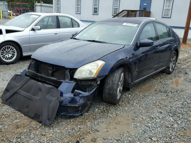 1N4BA41E77C862850 - 2007 NISSAN MAXIMA SE BLUE photo 2