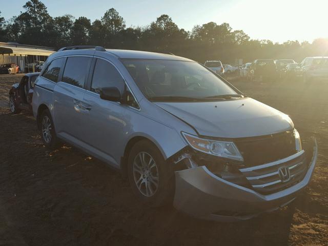 5FNRL5H48DB059632 - 2013 HONDA ODYSSEY EX SILVER photo 1