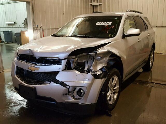 2GNALCEK3E1126251 - 2014 CHEVROLET EQUINOX LT SILVER photo 2