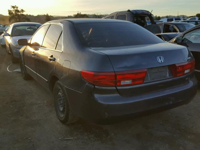 1HGCM55435A058133 - 2005 HONDA ACCORD LX GRAY photo 3