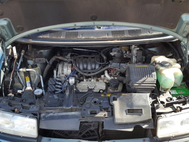 1GMDU06L3PT234189 - 1993 PONTIAC TRANS SPOR BLUE photo 7