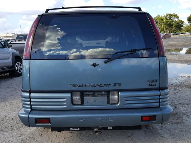 1GMDU06L3PT234189 - 1993 PONTIAC TRANS SPOR BLUE photo 9