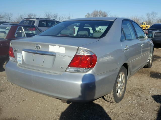 4T1BF30K76U114391 - 2006 TOYOTA CAMRY LE SILVER photo 4