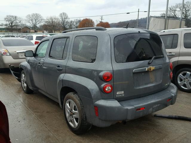 3GNCA13B69S518558 - 2009 CHEVROLET HHR LS GRAY photo 3
