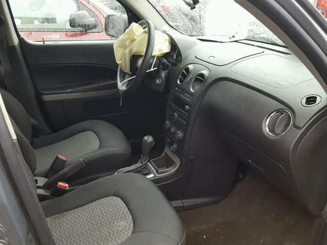 3GNCA13B69S518558 - 2009 CHEVROLET HHR LS GRAY photo 5