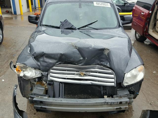 3GNCA13B69S518558 - 2009 CHEVROLET HHR LS GRAY photo 7