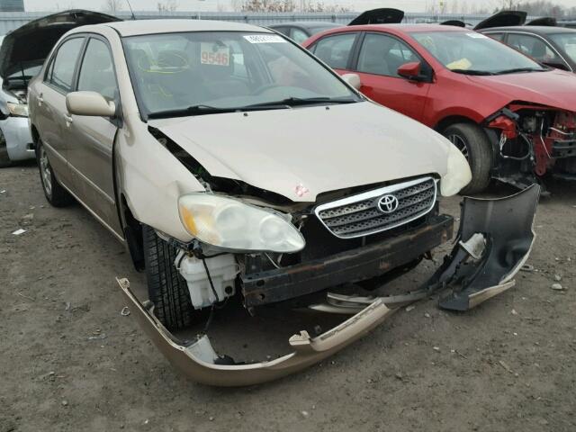 2T1BR32E76C694368 - 2006 TOYOTA COROLLA CE BROWN photo 1