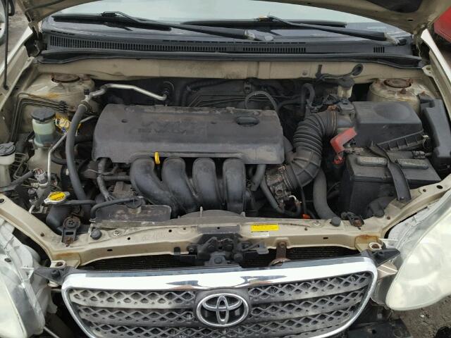 2T1BR32E76C694368 - 2006 TOYOTA COROLLA CE BROWN photo 7