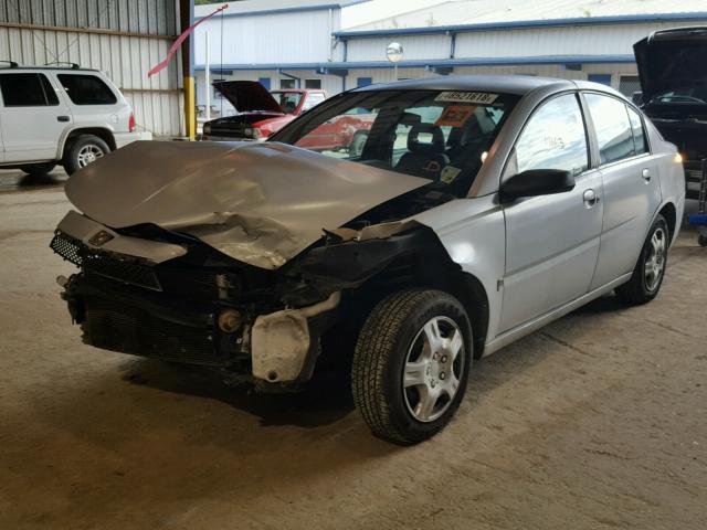 1G8AJ52FX4Z195195 - 2004 SATURN ION LEVEL SILVER photo 2