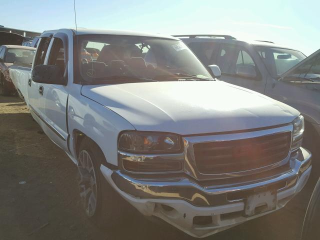 2GTEC13VX61275947 - 2006 GMC NEW SIERRA WHITE photo 1