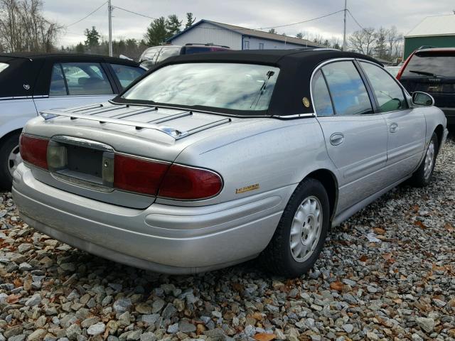 1G4HR54K72U166315 - 2002 BUICK LESABRE LI SILVER photo 4