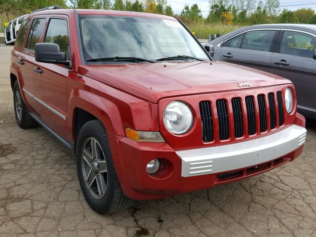 1J4FF48B49D192268 - 2009 JEEP PATRIOT LI RED photo 1