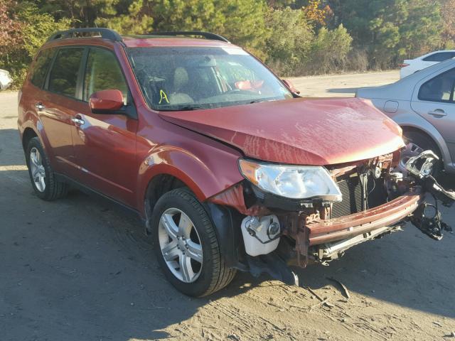 JF2SH6CCXAH761276 - 2010 SUBARU FORESTER 2 ORANGE photo 1