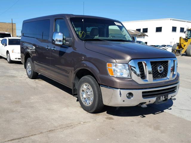 5BZAF0AA0GN850296 - 2016 NISSAN NV 3500 BROWN photo 1