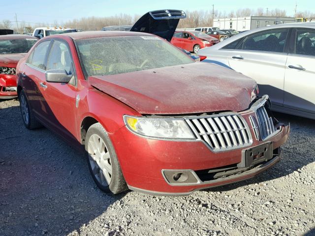 3LNHL2GC6BR766044 - 2011 LINCOLN MKZ RED photo 1