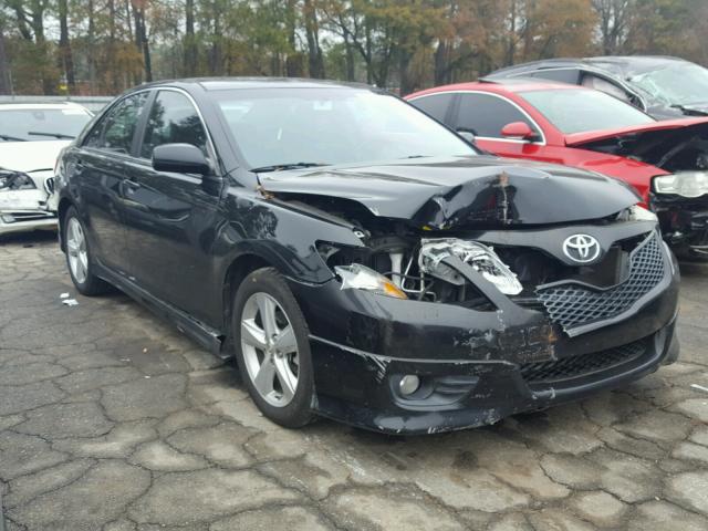 4T1BF3EK2BU754463 - 2011 TOYOTA CAMRY BASE BLACK photo 1