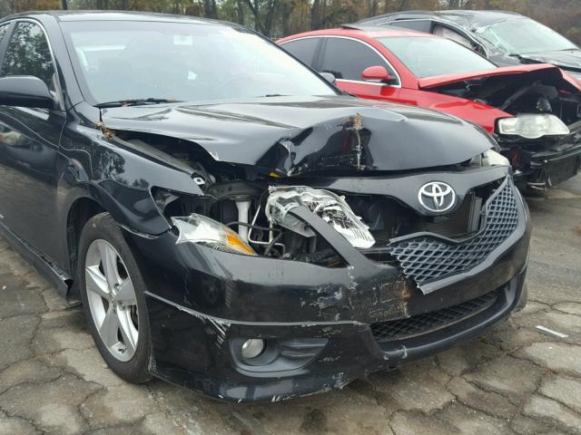 4T1BF3EK2BU754463 - 2011 TOYOTA CAMRY BASE BLACK photo 9