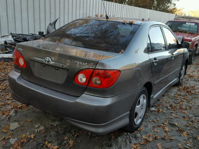 1NXBR32E85Z427172 - 2005 TOYOTA COROLLA CE CHARCOAL photo 4