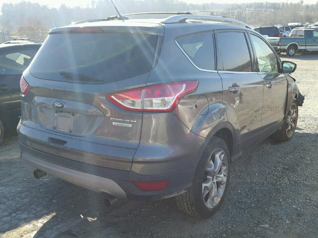 1FMCU0J99DUB32764 - 2013 FORD ESCAPE TIT GRAY photo 4