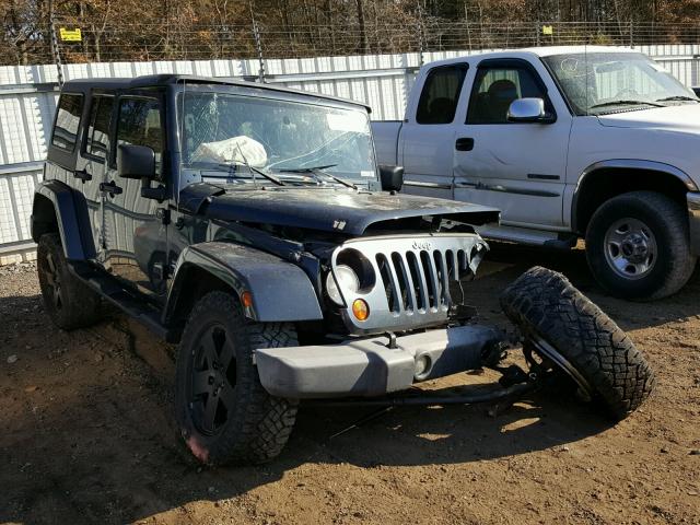 1J4GA59197L174561 - 2007 JEEP WRANGLER S BLUE photo 1