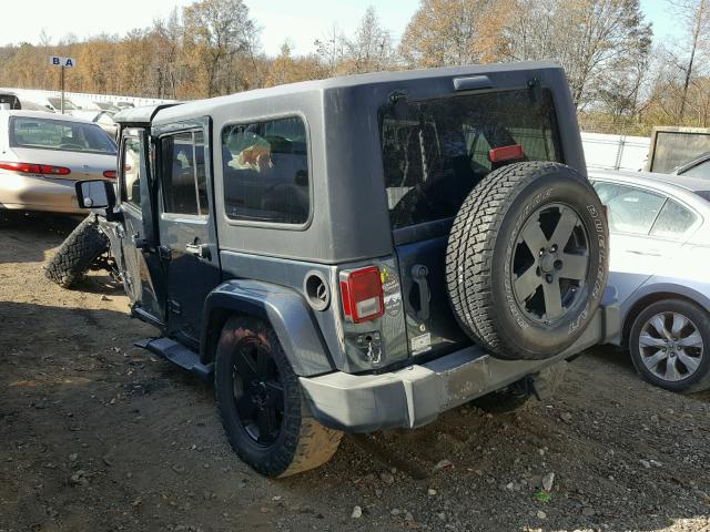 1J4GA59197L174561 - 2007 JEEP WRANGLER S 蓝色 照片 3