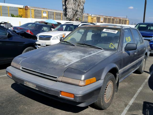 JHMCA5542HC063807 - 1987 HONDA ACCORD LXI GRAY photo 2