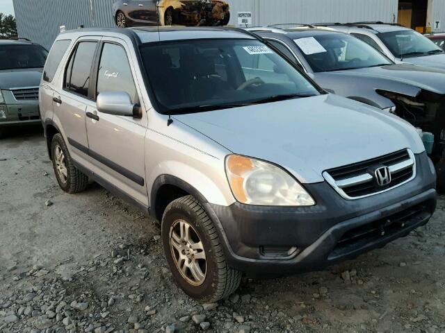 JHLRD78832C000531 - 2002 HONDA CR-V EX SILVER photo 1