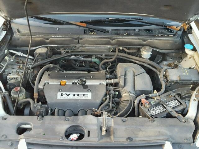 JHLRD78832C000531 - 2002 HONDA CR-V EX SILVER photo 7