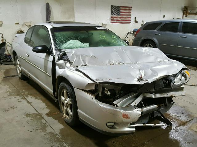 2G1WW12E539200656 - 2003 CHEVROLET MONTE CARL 银色 照片 1
