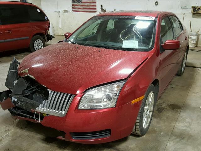 3MEFM08Z56R645591 - 2006 MERCURY MILAN PREM MAROON photo 2