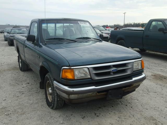 1FTCR10A3VTA54416 - 1997 FORD RANGER GREEN photo 1