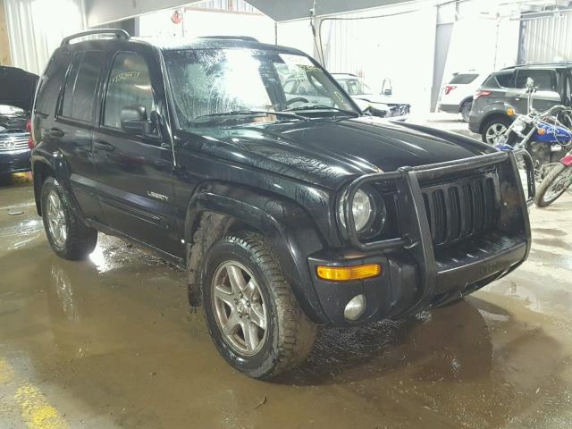 1J4GL58K54W236004 - 2004 JEEP LIBERTY LI BLACK photo 1