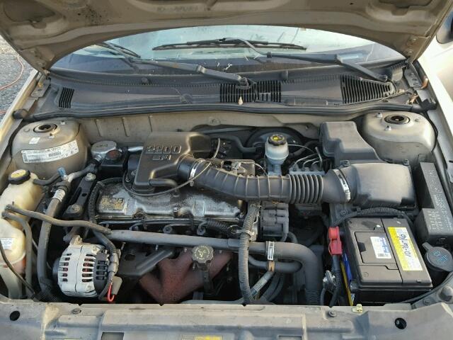 1G1JC5240Y7431457 - 2000 CHEVROLET CAVALIER BEIGE photo 7