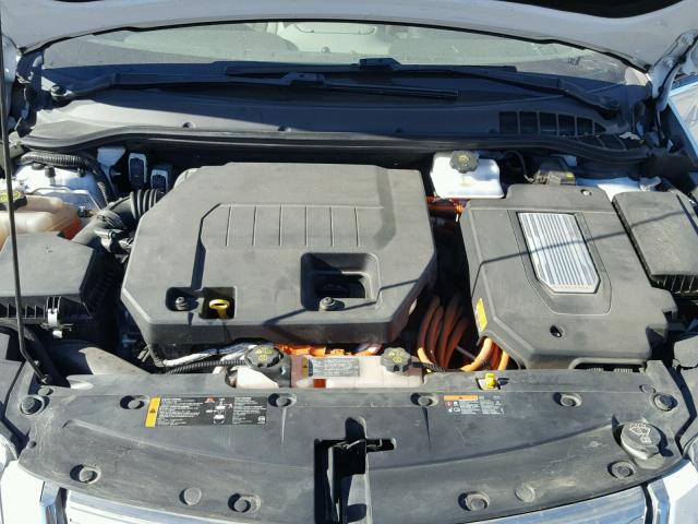 1G1RD6E44DU112642 - 2013 CHEVROLET VOLT WHITE photo 7