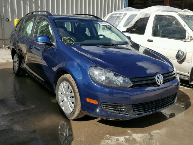 3VWPP7AJ0DM629865 - 2013 VOLKSWAGEN JETTA S BLUE photo 1