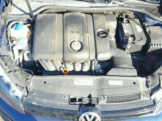 3VWPP7AJ0DM629865 - 2013 VOLKSWAGEN JETTA S Mavi foto 7