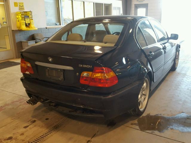 WBAEV53492KM16118 - 2002 BMW 330 I BLACK photo 4