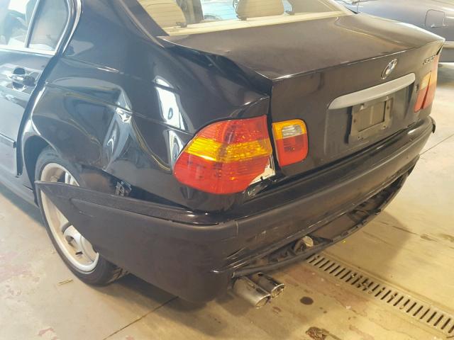 WBAEV53492KM16118 - 2002 BMW 330 I BLACK photo 9