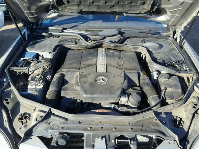 WDDDJ75X76A044857 - 2006 MERCEDES-BENZ CLS 500C GRAY photo 7