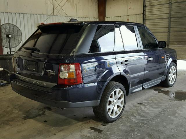 SALSK25458A124872 - 2008 LAND ROVER RANGE ROVE BLACK photo 4