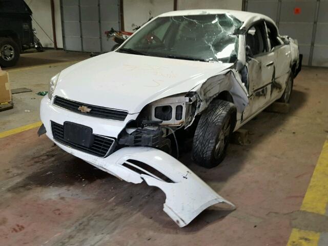 2G1WT58K869231496 - 2006 CHEVROLET IMPALA LT WHITE photo 2