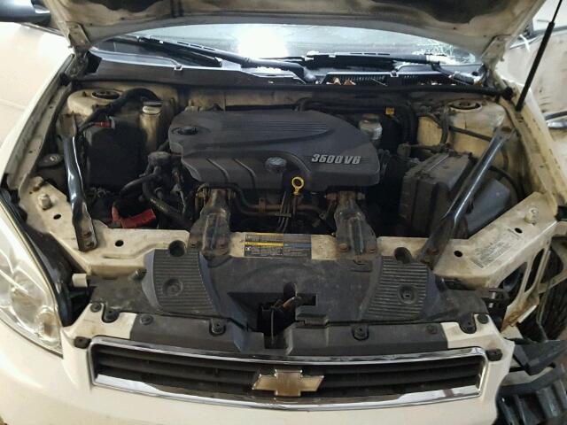 2G1WT58K869231496 - 2006 CHEVROLET IMPALA LT WHITE photo 7