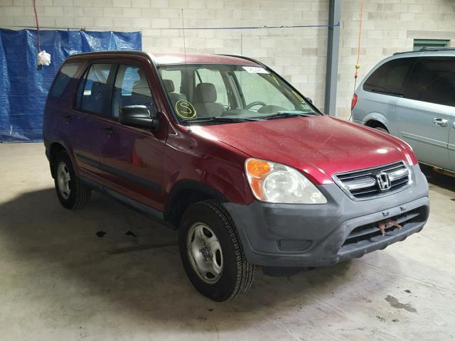 SHSRD68483U109326 - 2003 HONDA CR-V LX MAROON photo 1