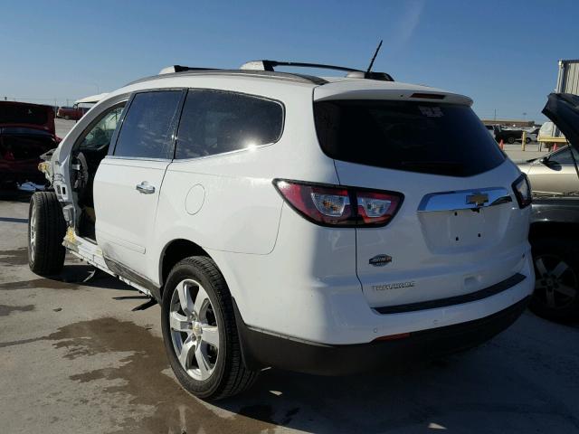 1GNKRGKD6HJ180234 - 2017 CHEVROLET TRAVERSE L WHITE photo 3